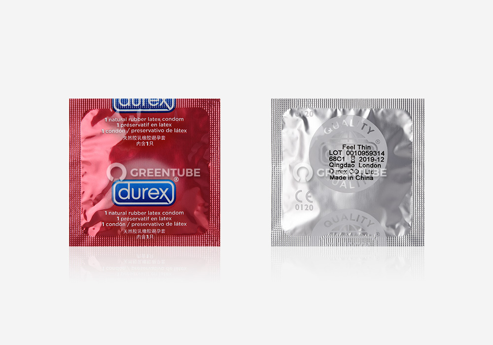듀렉스 필씬 콘돔 내부 포장