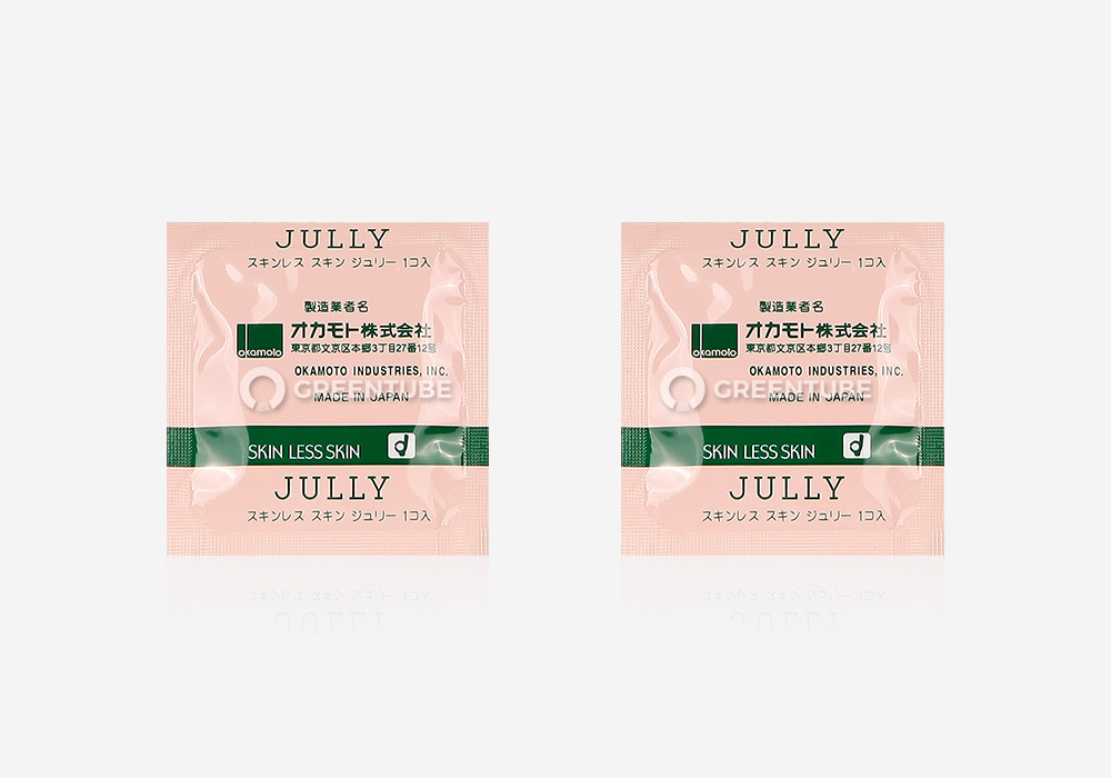 오카모토 스킨레스 줄리 콘돔 내부 포장