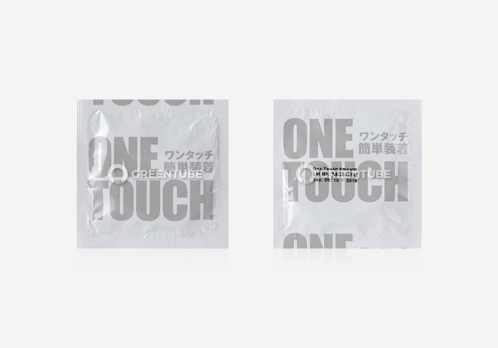 재팬메디컬 원터치 콘돔 내부 포장