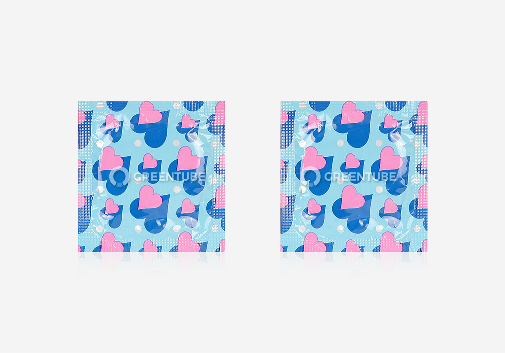 재팬메디컬 원터치블루 콘돔 내부 포장