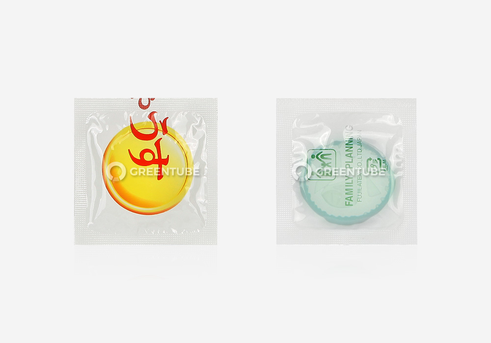 후지라텍스 수퍼씬1000 블루 콘돔 내부 포장