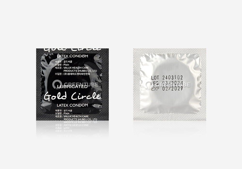 골드써클 벌크 대용량 콘돔 내부 포장