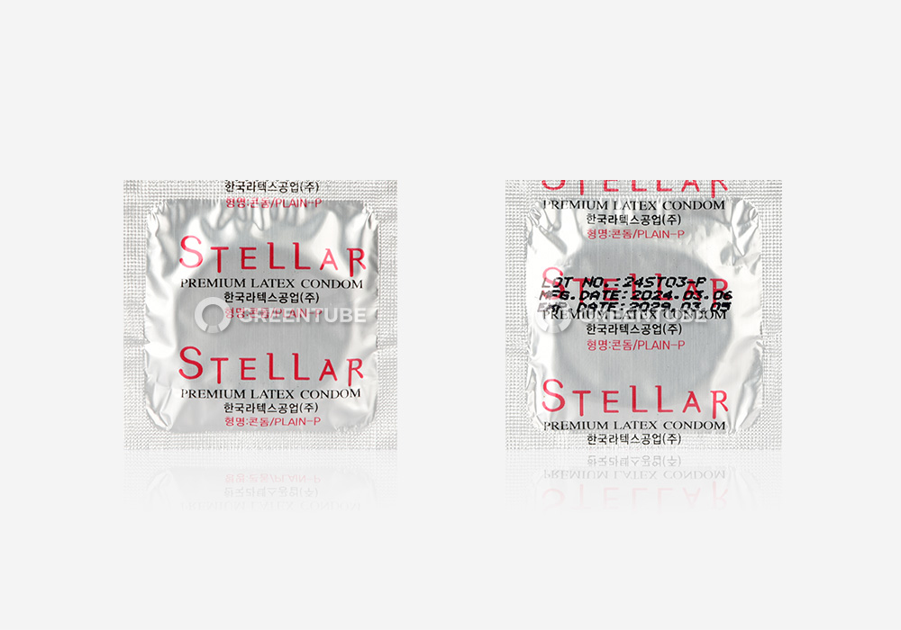 스텔라 벌크 대용량 콘돔 내부 포장