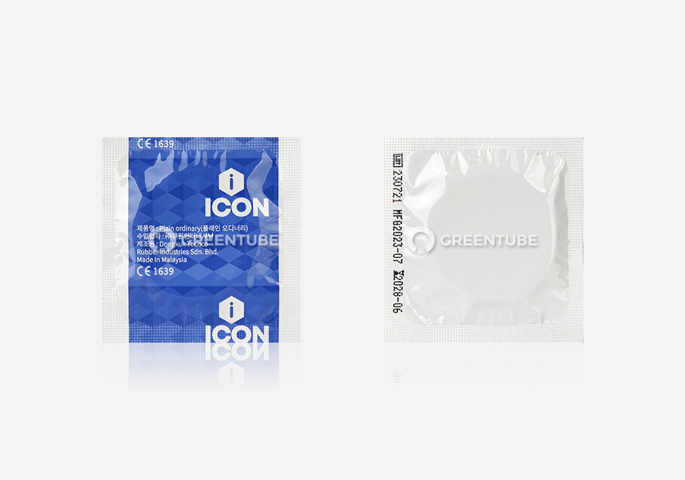 큐원 아이콘 벌크 대용량 콘돔 내부 포장
