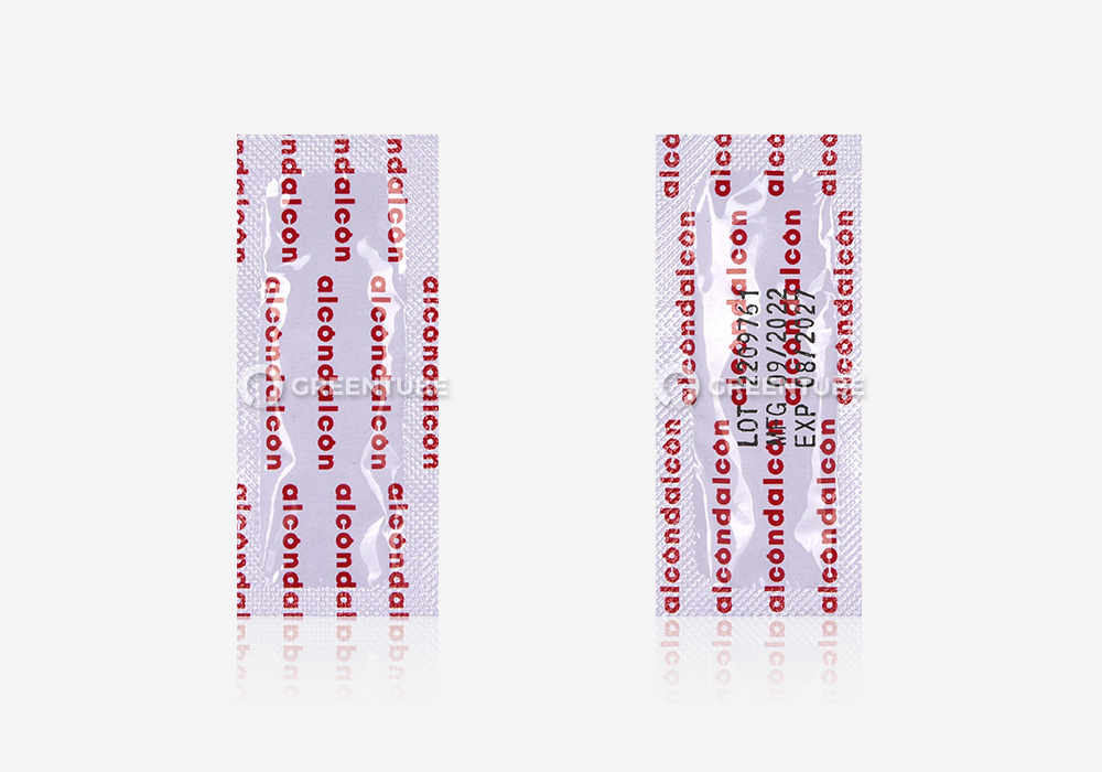 알콘달콘 소프트 핑거 콘돔 내부 포장