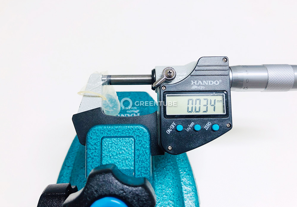 핀돔 오리지널 손가락 핑거 콘돔 두께 측정