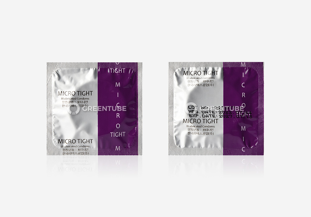 레드컨테이너 마이크로 타이트 콘돔 내부 포장 - 콘돔 전문 쇼핑몰 그린튜브
