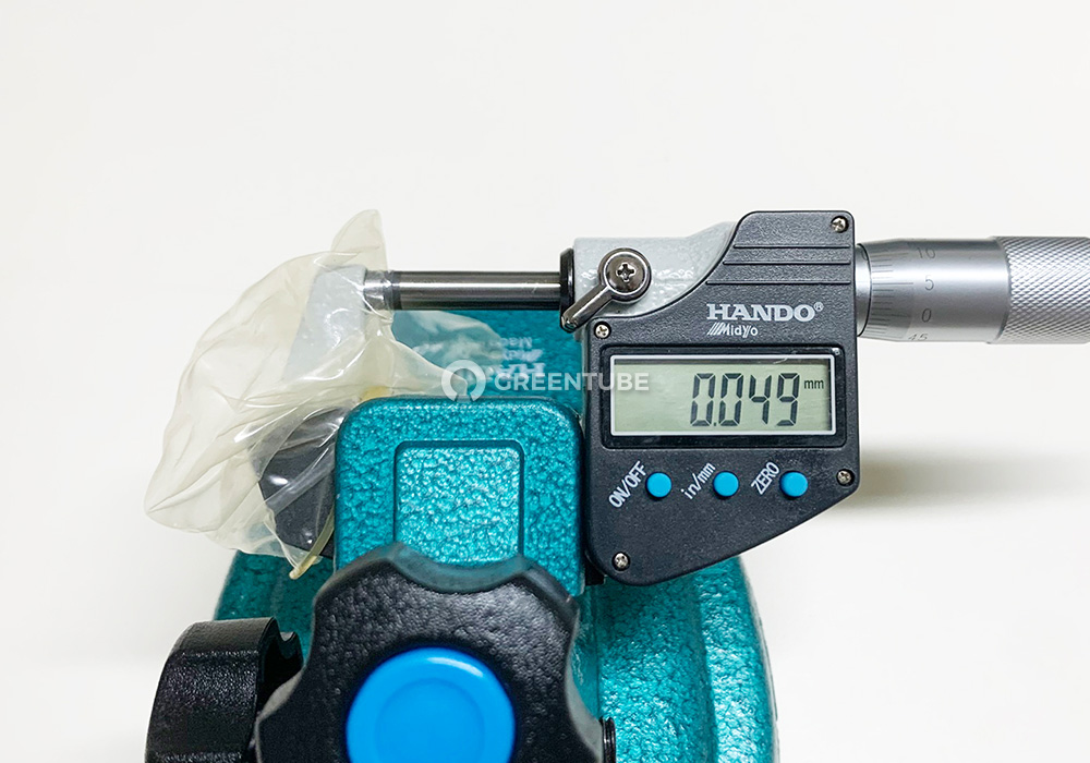 레드컨테이너 마이크로 타이트 콘돔 두께 측정 - 콘돔 전문 쇼핑몰 그린튜브