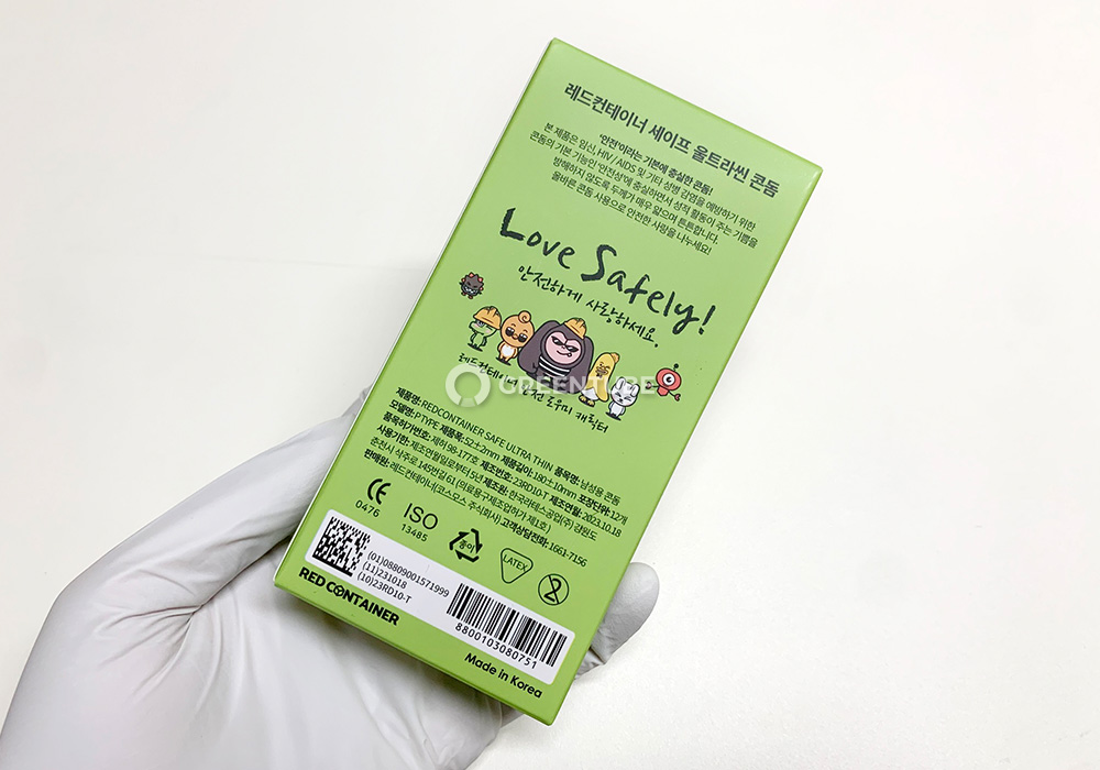 레드컨테이너 세이프 울트라씬 도티 콘돔 사용 기한
