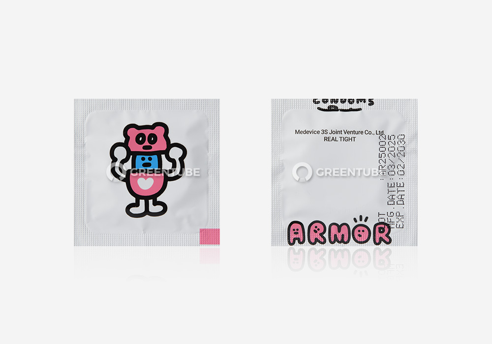 아머 아티스트 에디션 리얼타이트 콘돔 내부 포장 - 콘돔 전문 쇼핑몰 그린튜브