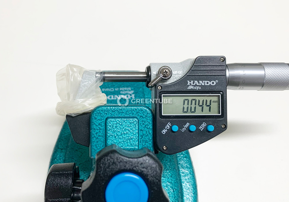 아머 아티스트 에디션 알로에핏 콘돔 두께 측정 - 콘돔 전문 쇼핑몰 그린튜브