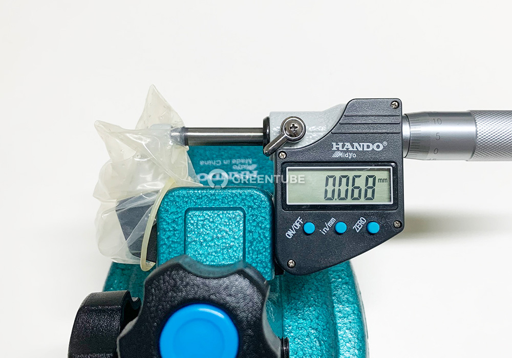 유니더스 골드링 콘돔 두께 측정 - 콘돔 전문 쇼핑몰 그린튜브