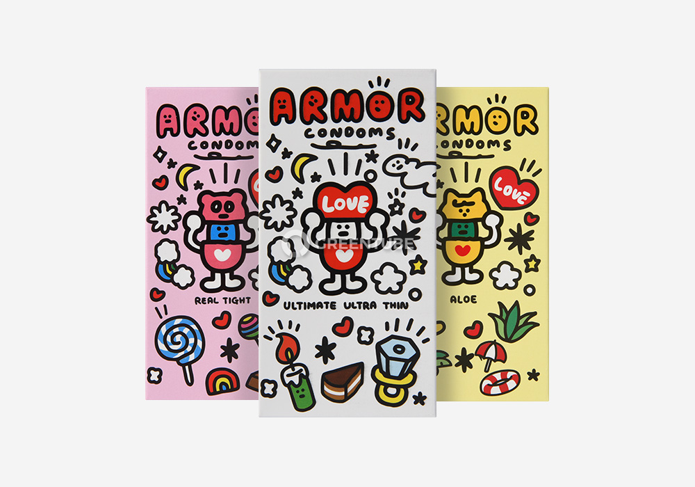 아머 아티스트 에디션 콘돔 라인업