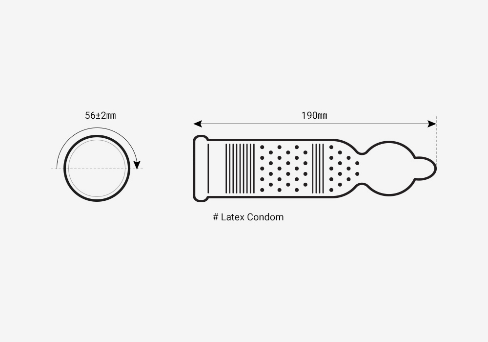 듀렉스 플레져미 콘돔 기본 사양