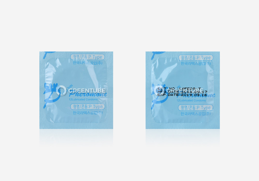 페로몬 울트라씬 콘돔 내부 포장