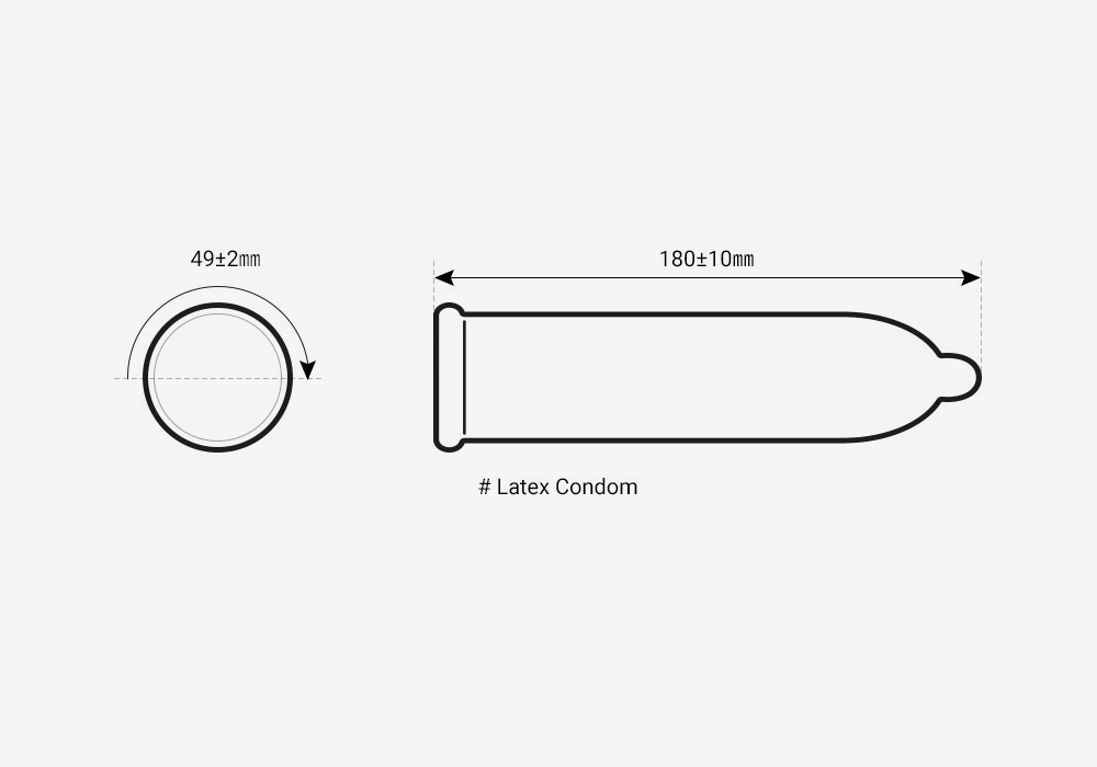 필링핏 타이터슬림 콘돔 기본 사양