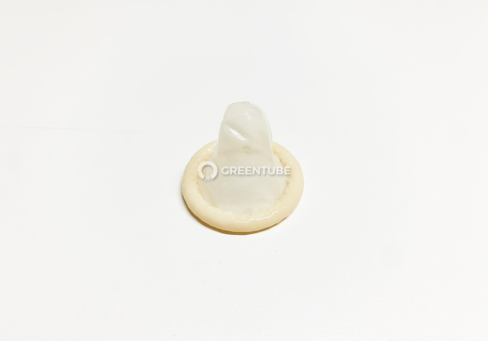 레드컨테이너 마이크로 도트 콘돔 포장 개봉 - 콘돔 전문 쇼핑몰 그린튜브