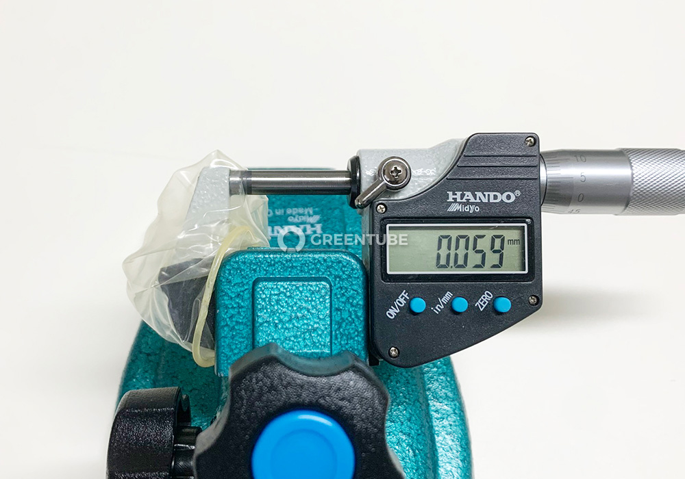 레드컨테이너 마이크로 002 콘돔 두께 측정 - 콘돔 전문 쇼핑몰 그린튜브