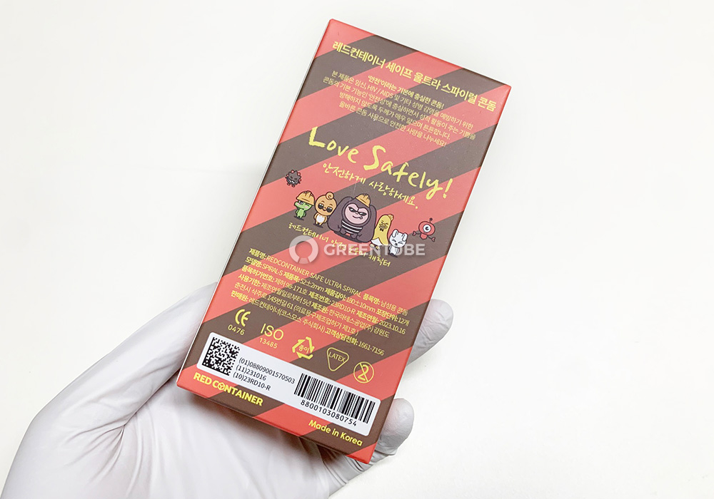 레드컨테이너 세이프 울트라 스파이럴 디노 콘돔 사용 기한