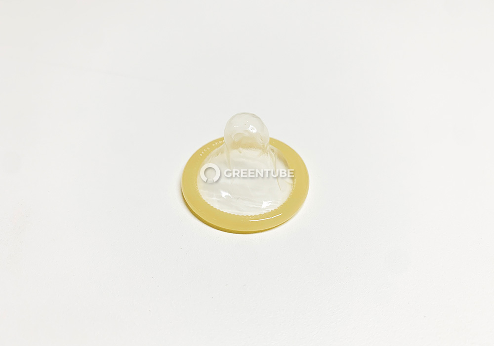 말표 말조심 콘돔 포장 개봉