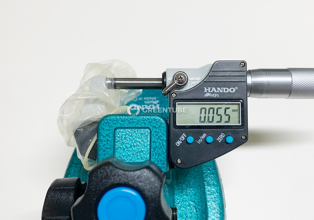 킨제이 0001 울트라씬 콘돔 두께 측정